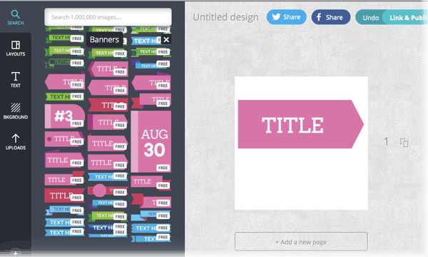 Canva Banners