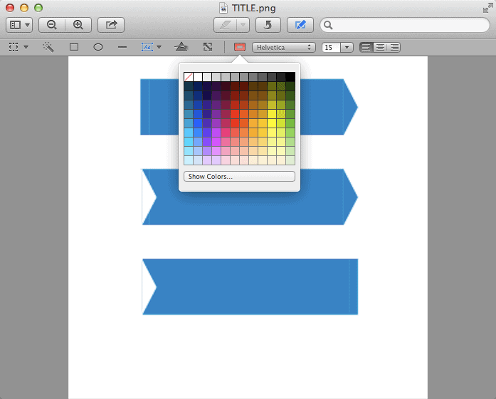 Preview Choose Colour
