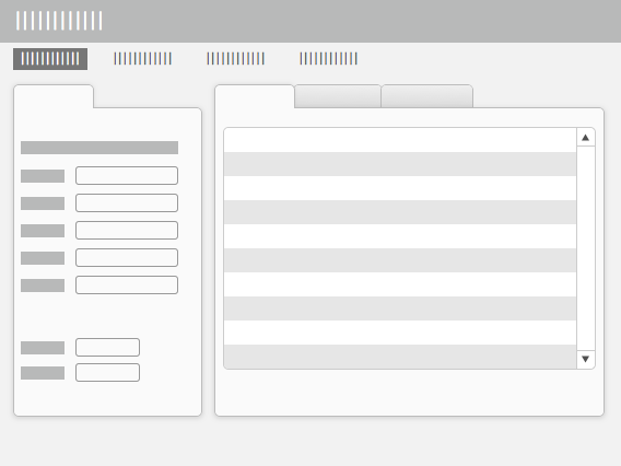 Basic Layout Mockup