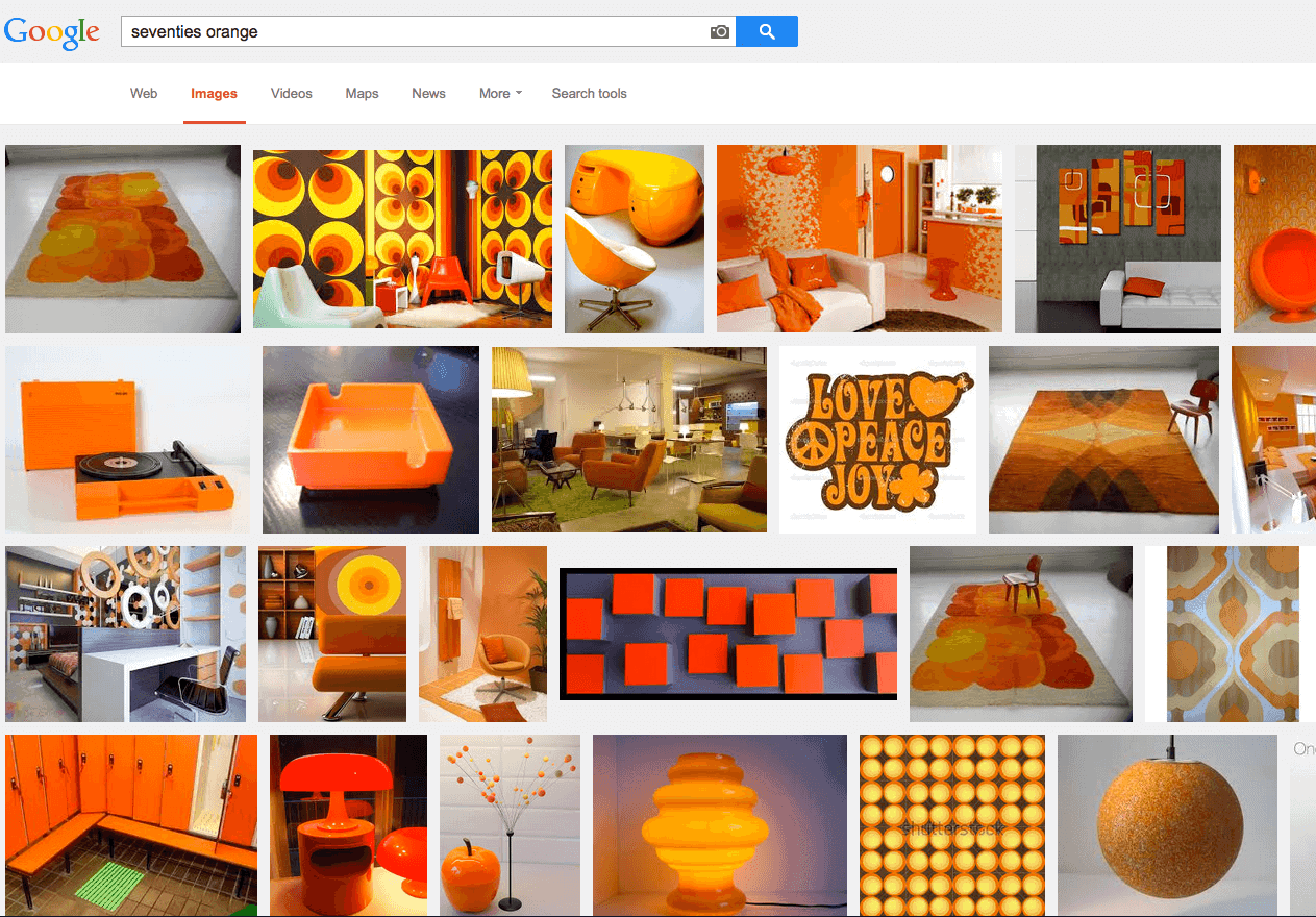 Seventies Orange