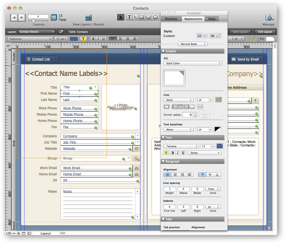 FileMaker 12 Starter Solution