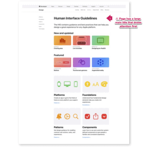 Apple Human Interface Guidelines Screenshot 2