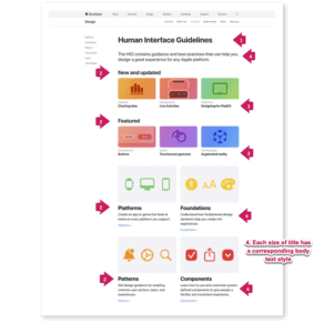 Apple Human Interface Guidelines Screenshot 5