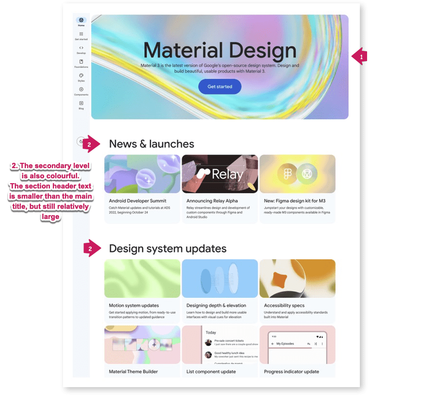 Material Hierarchy Screenshot 3