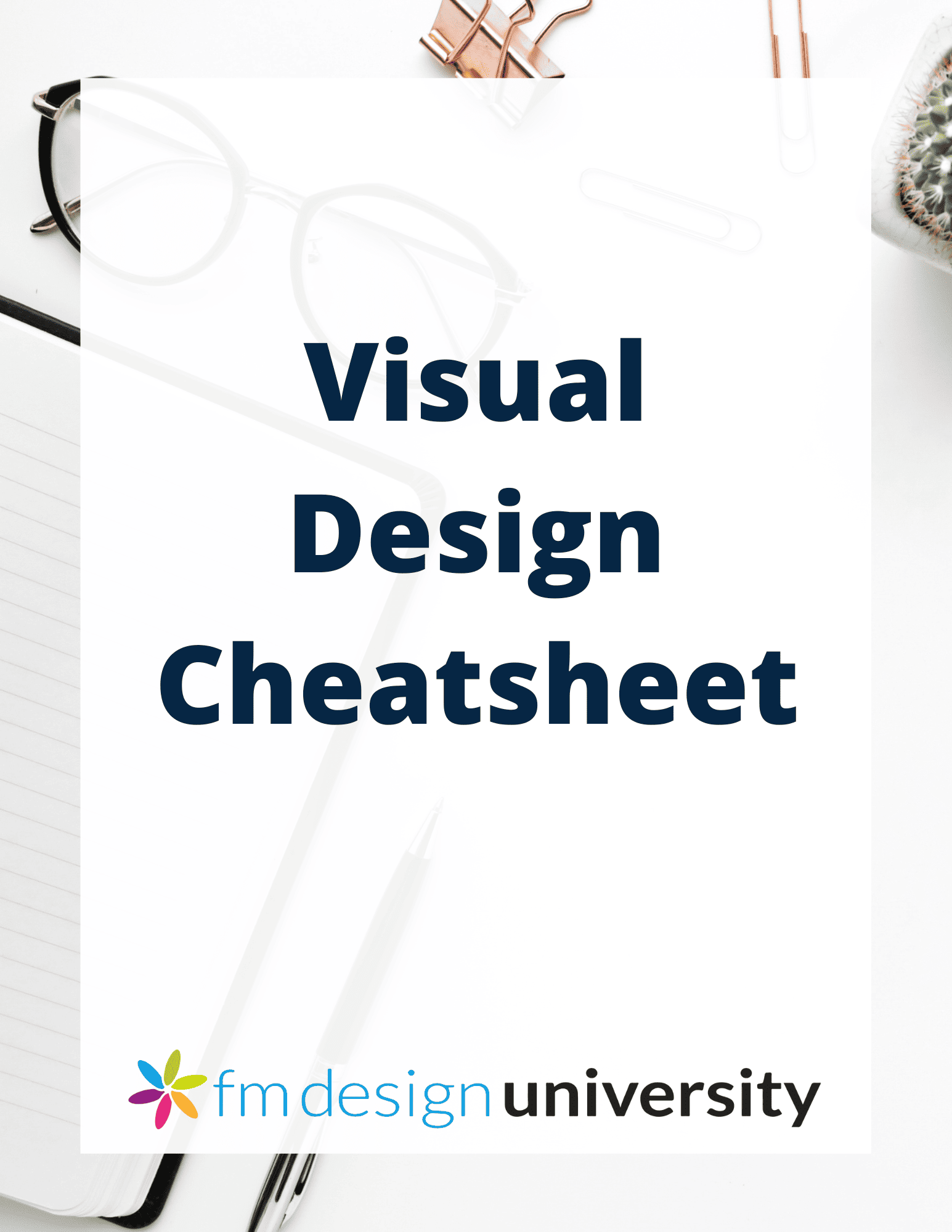 Visual Design Cheatsheet Cover